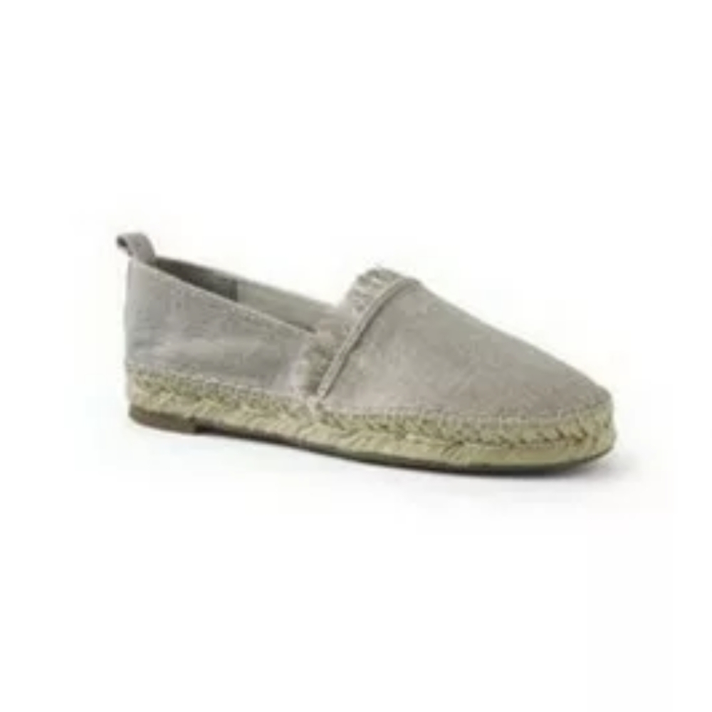 NIB Lands' End fringed espadrille